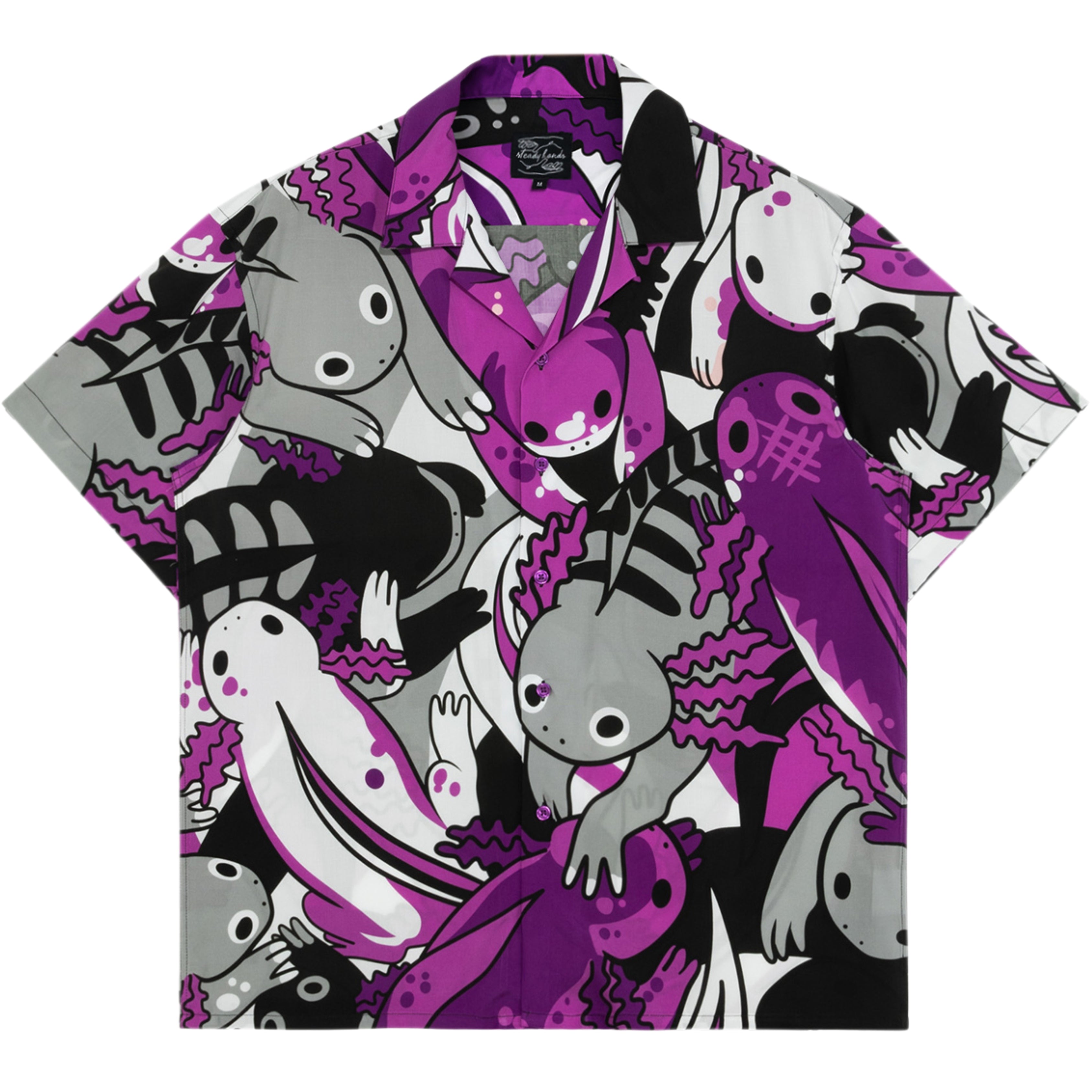 Ace Axolotl Button Up – Steady Hands