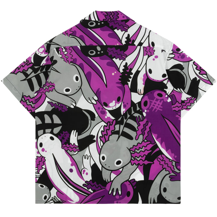 Ace Axolotl Button Up