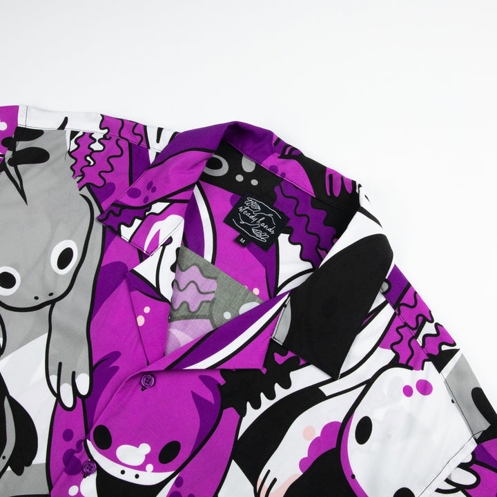 Ace Axolotl Button Up