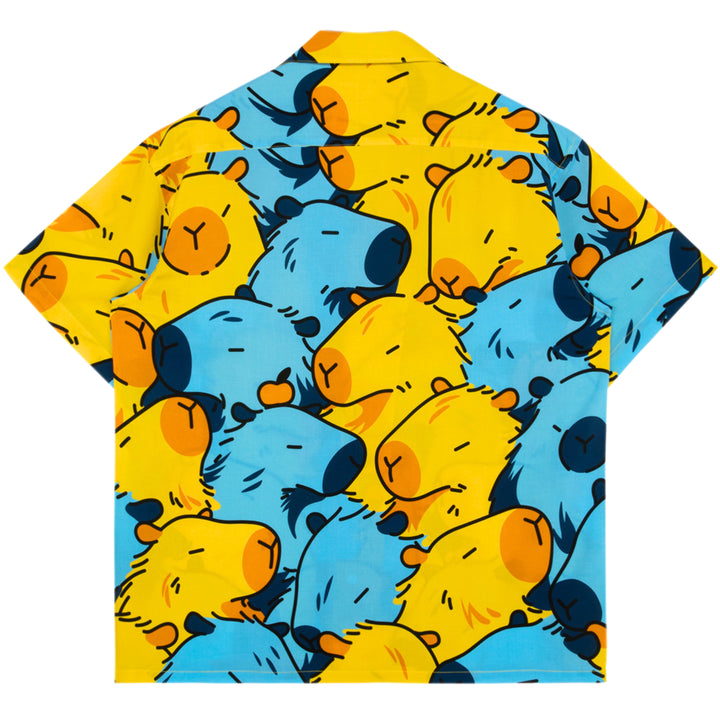 Aroace Capybara Button Up
