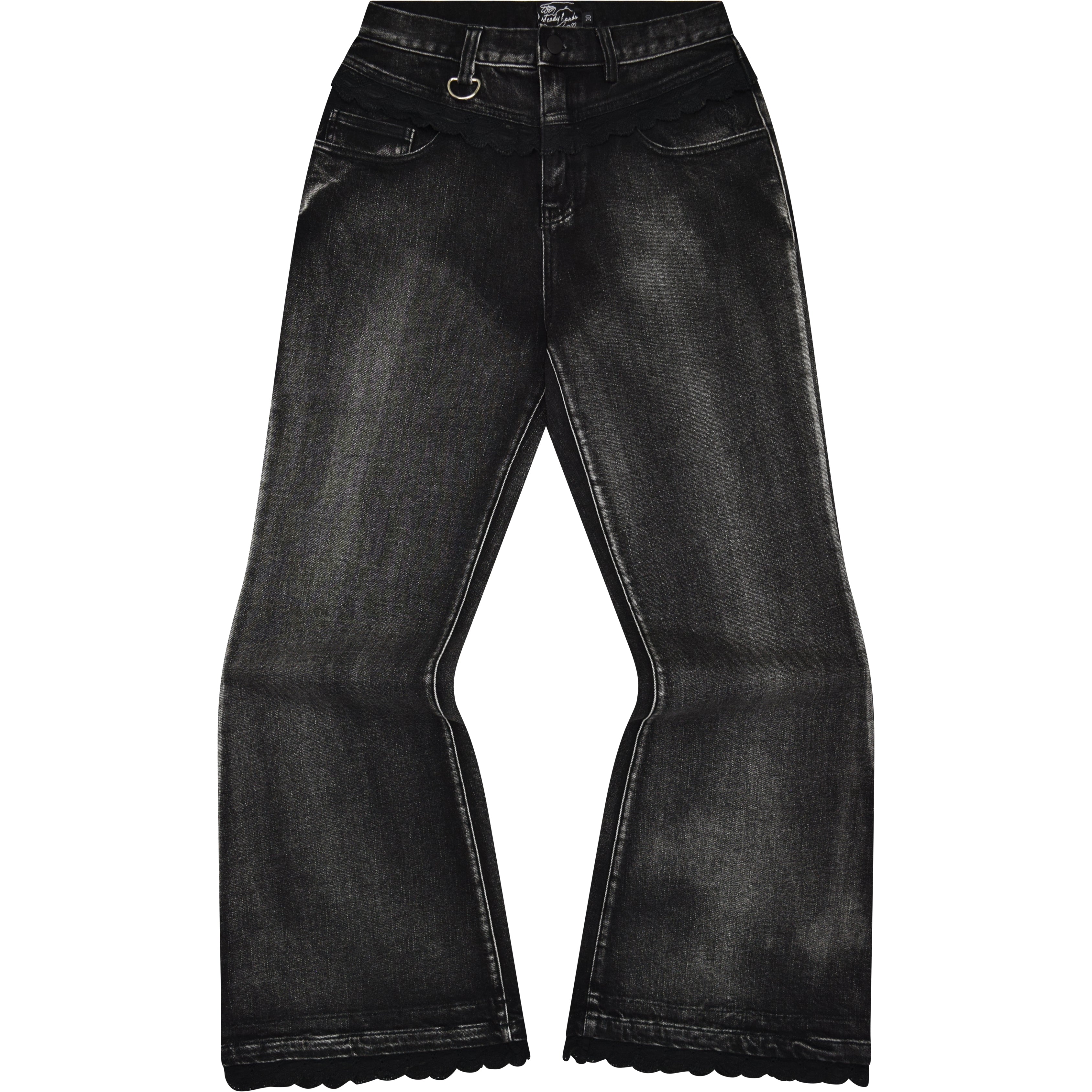 Black Lace Jeans – Steady Hands