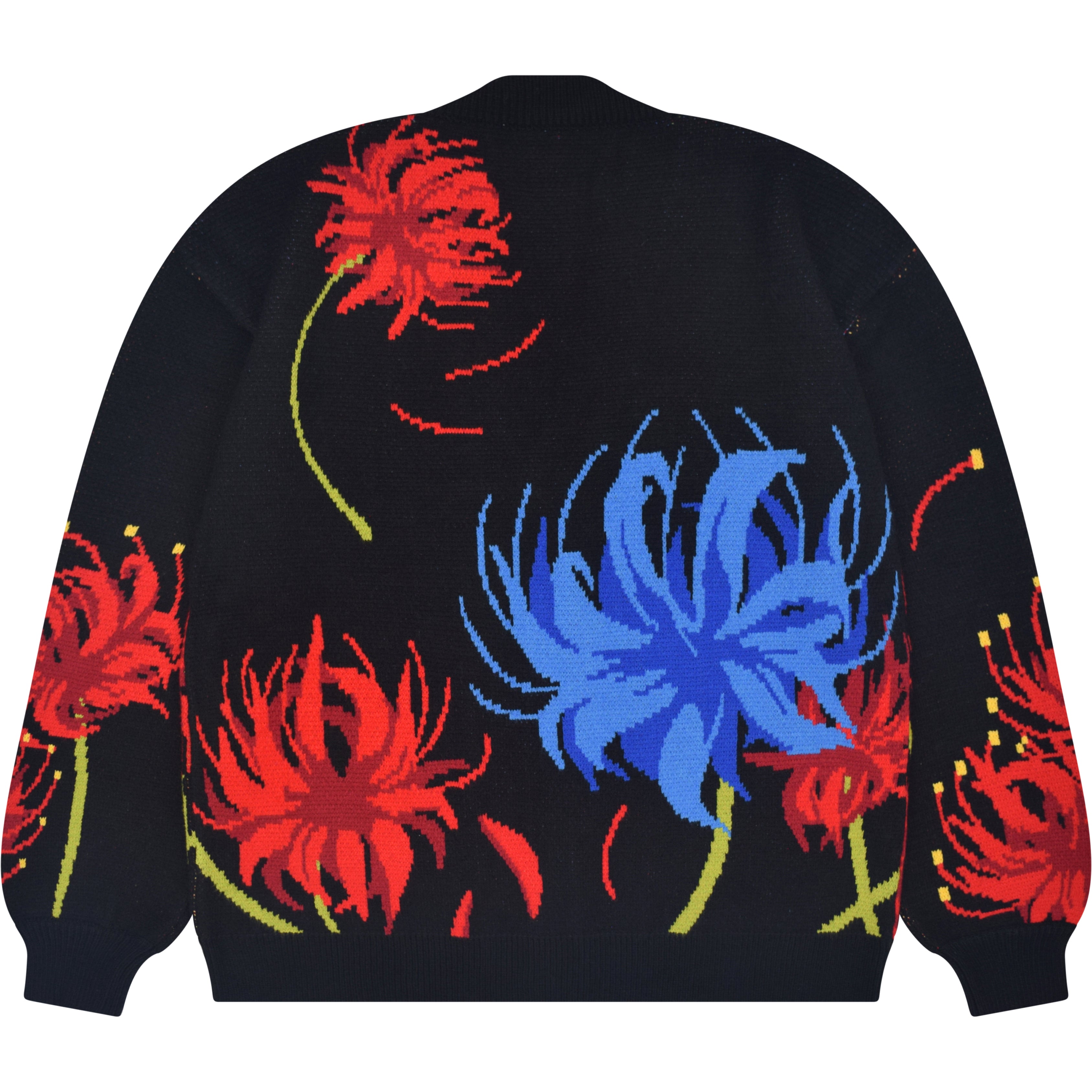 red and blue spider lily Blue Spider Lily Cardigan – Steady Hands