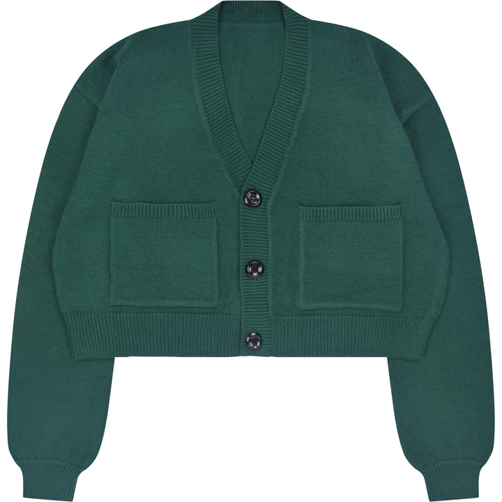 Cropped Touch Grass Cardigan