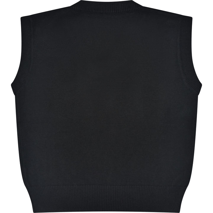 Dark White Vest