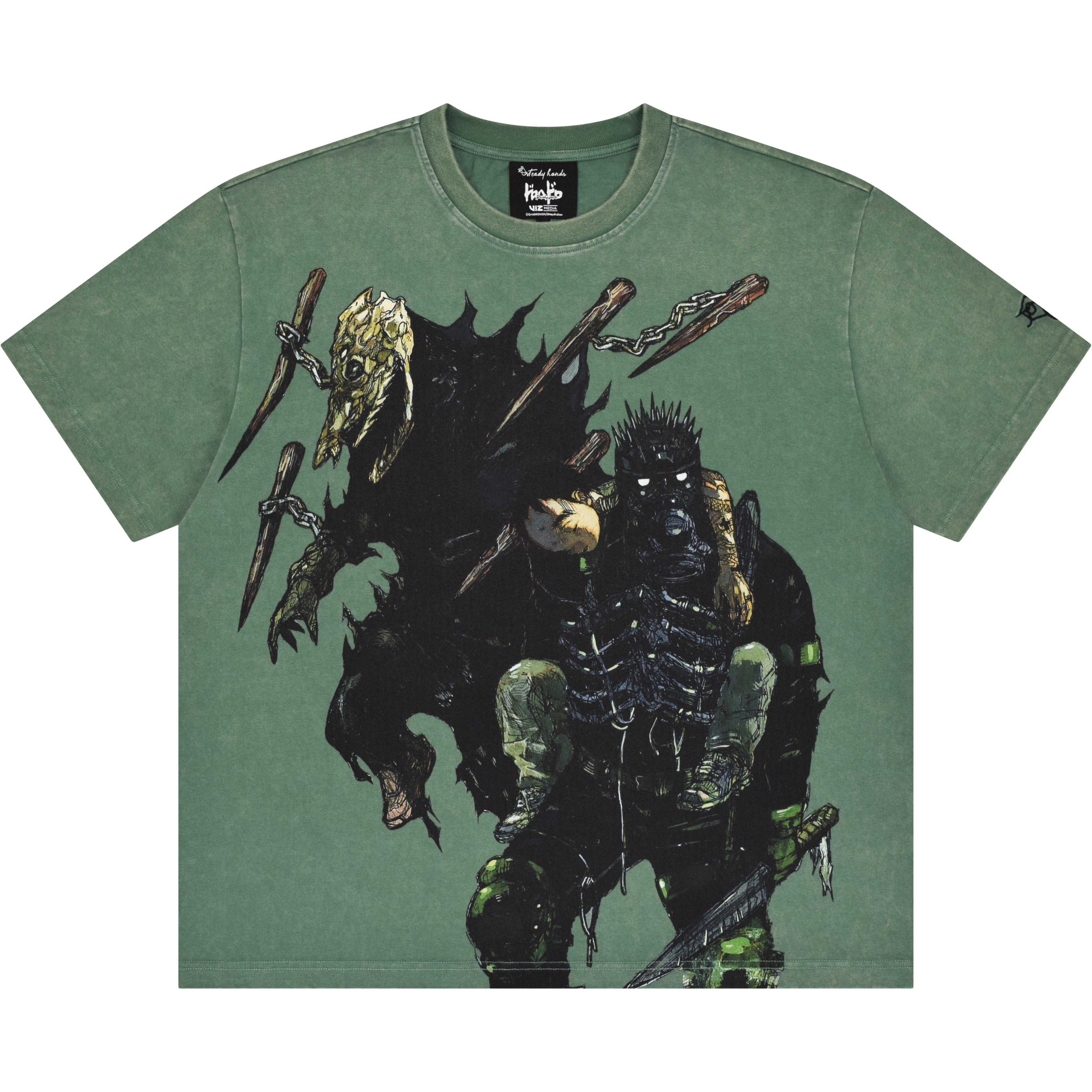 デスハンター Dorohedoro Partners Tee – Steady Hands