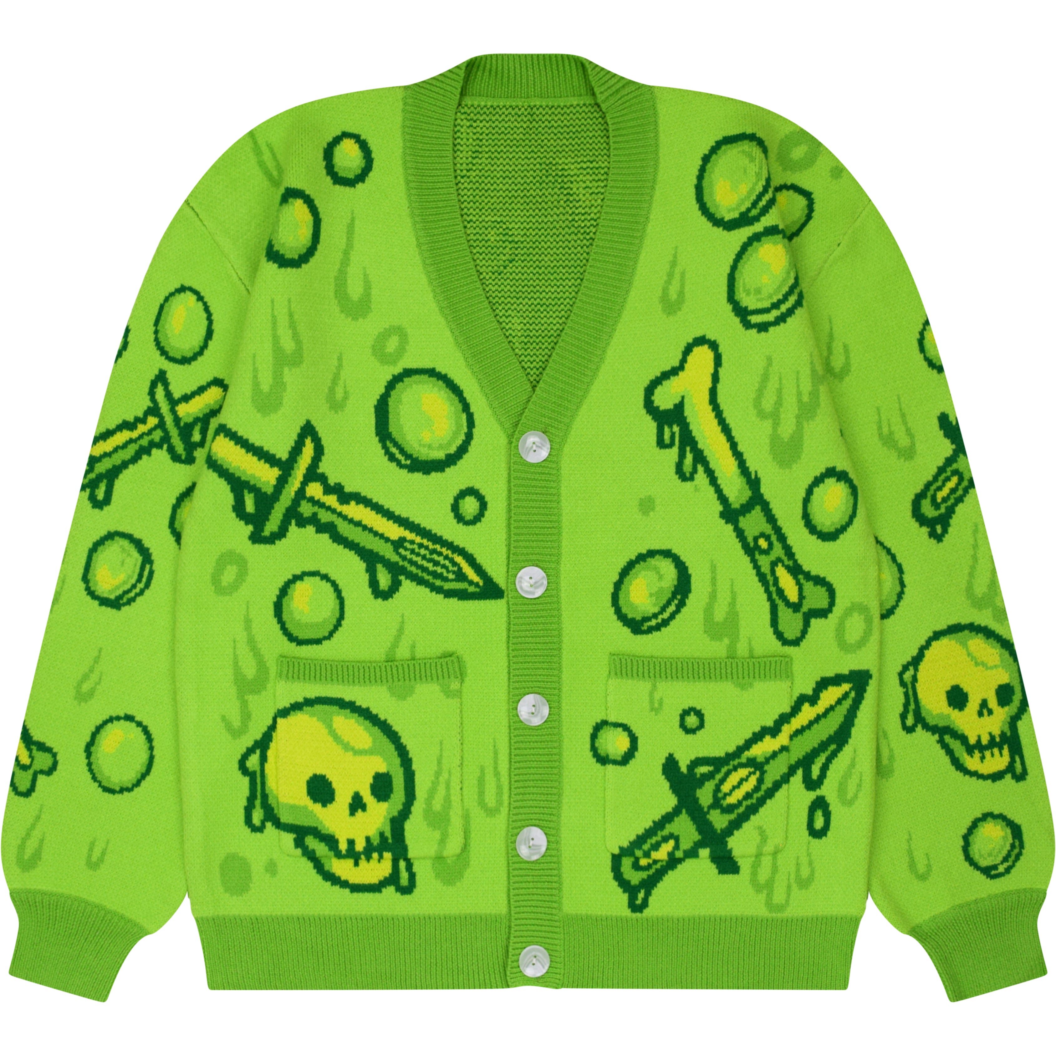 Gelatinous Ooze Cardigan – Steady Hands