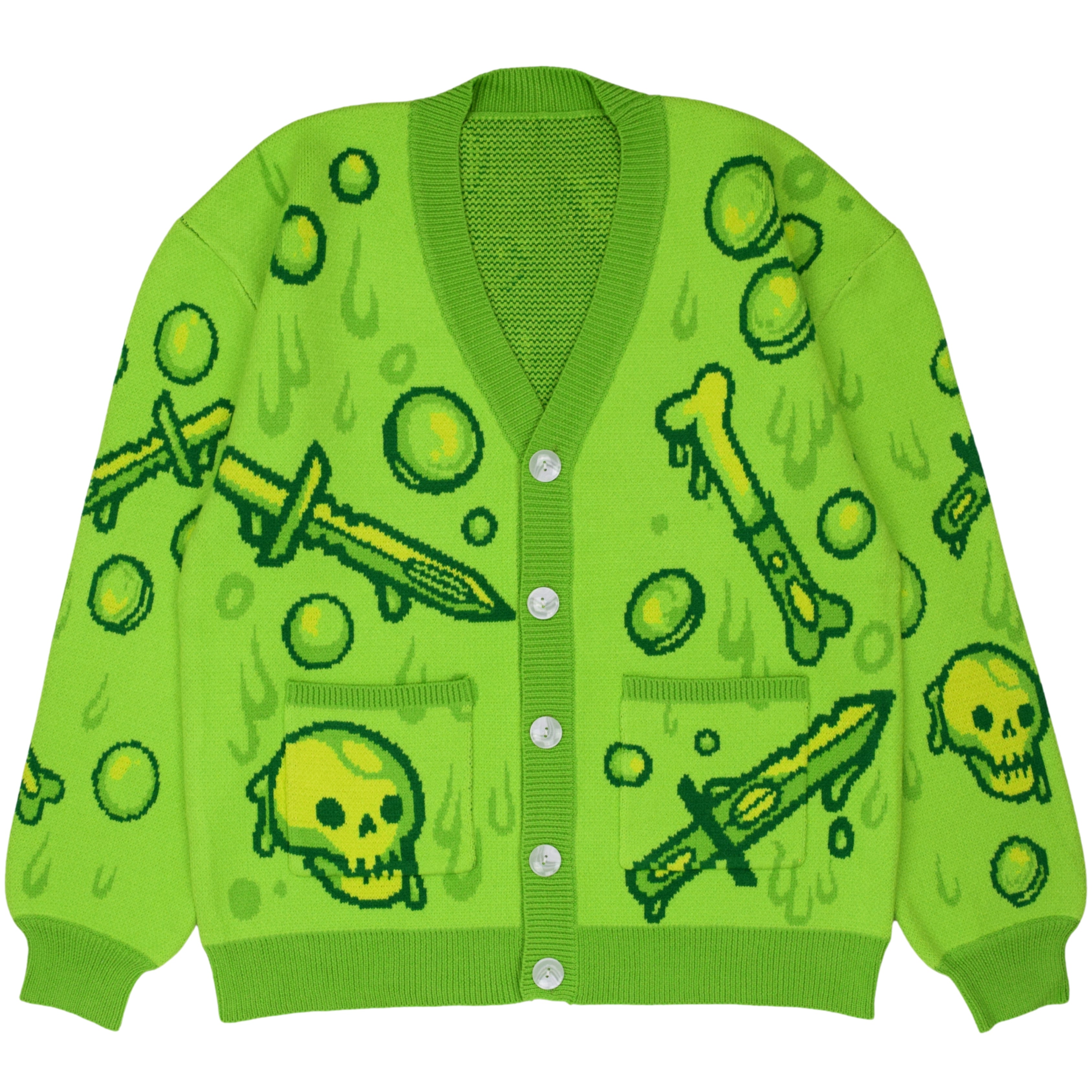 Gelatinous Ooze Cardigan – Steady Hands