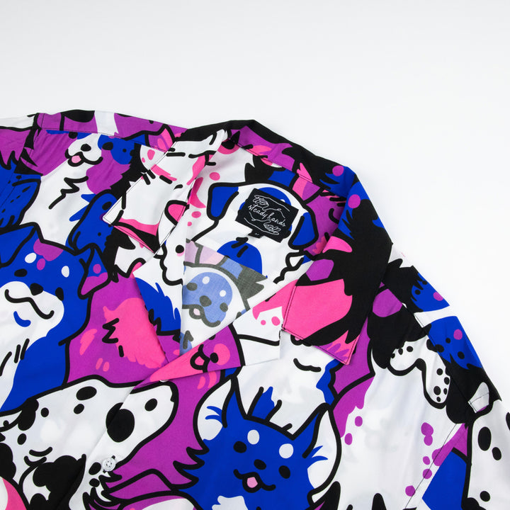 Genderfluid Dawg Button Up