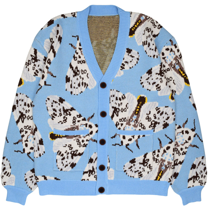 Giant Leopard Moth Cardigan