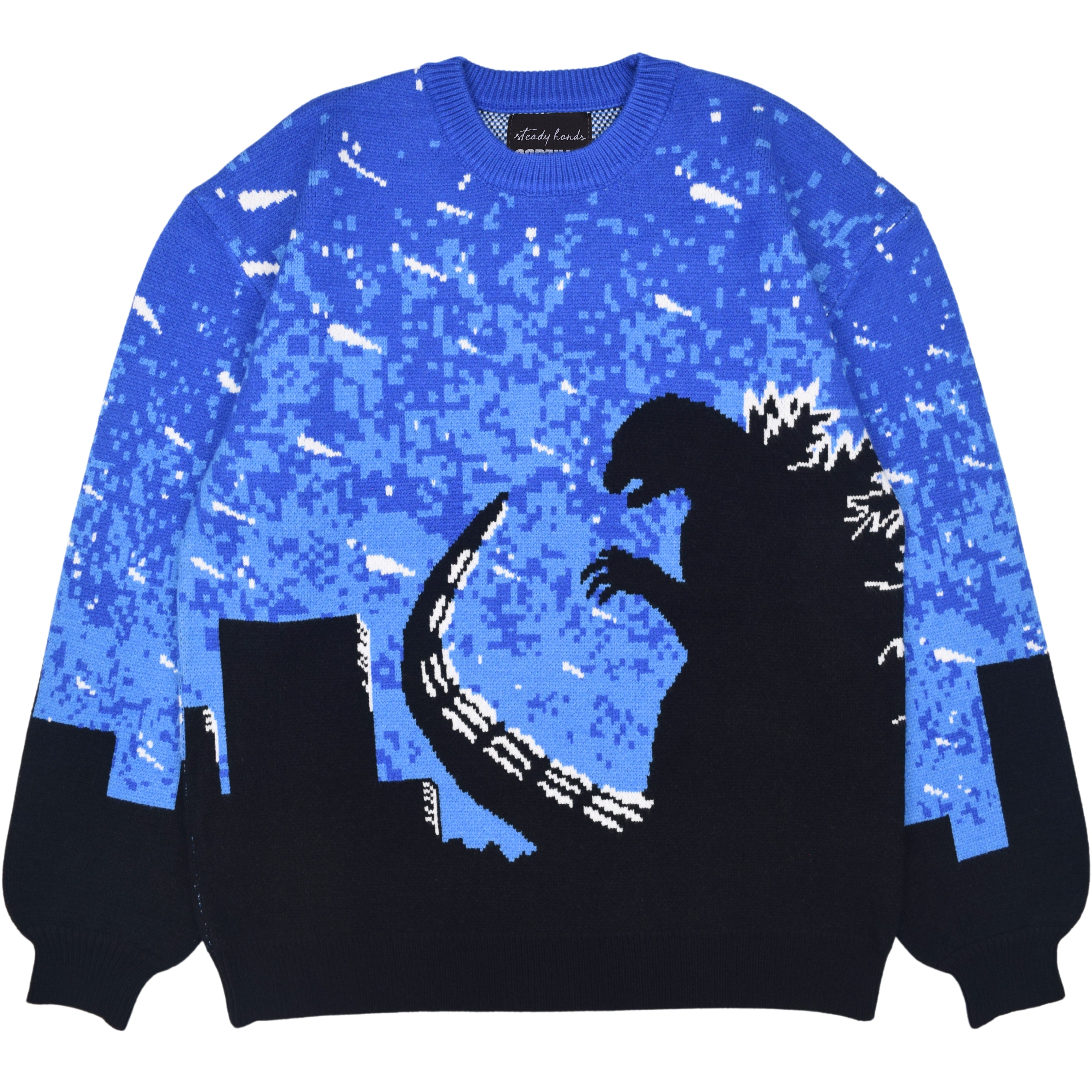 Godzilla Silhouette Sweater – Steady Hands