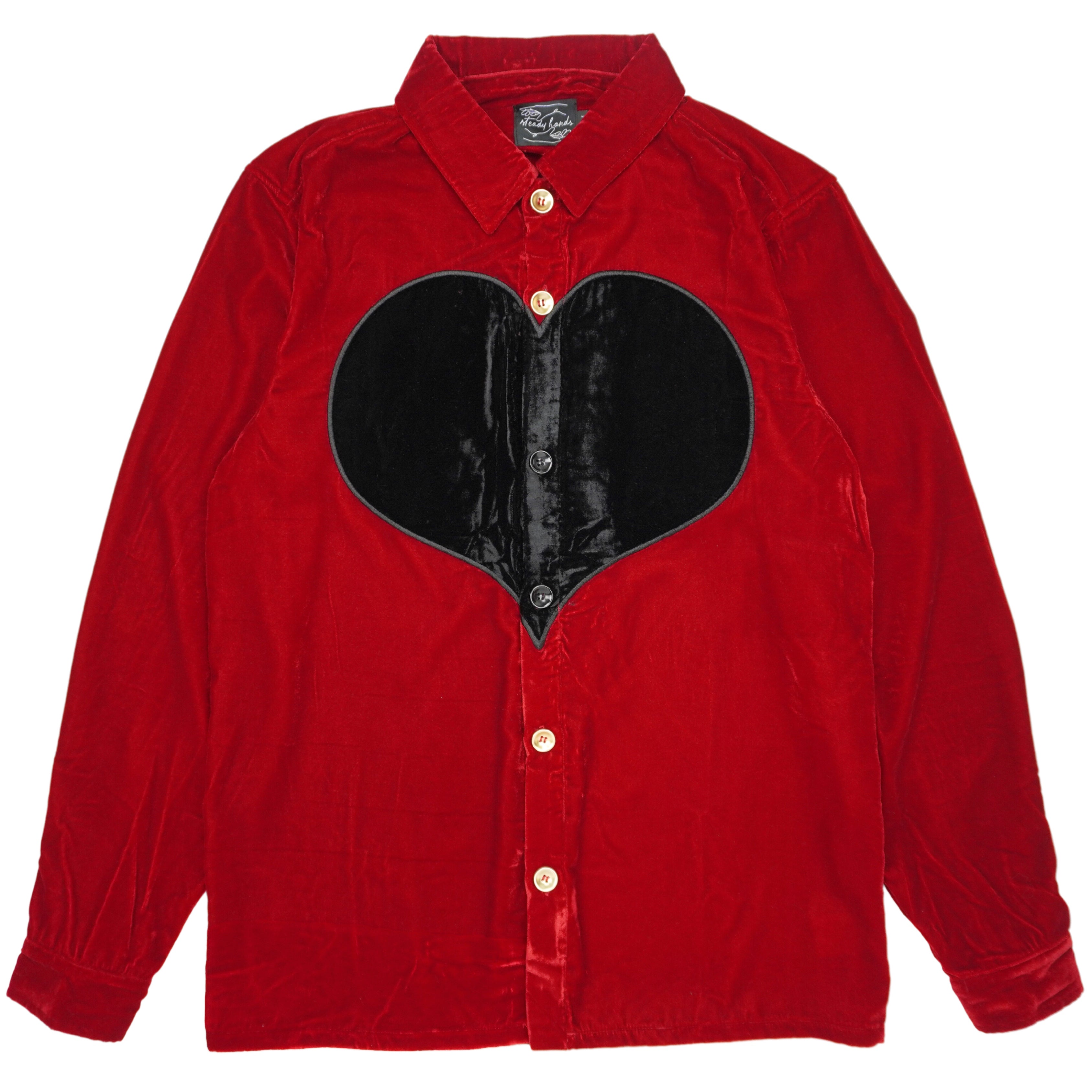 Heart Shaped Button Up – Steady Hands