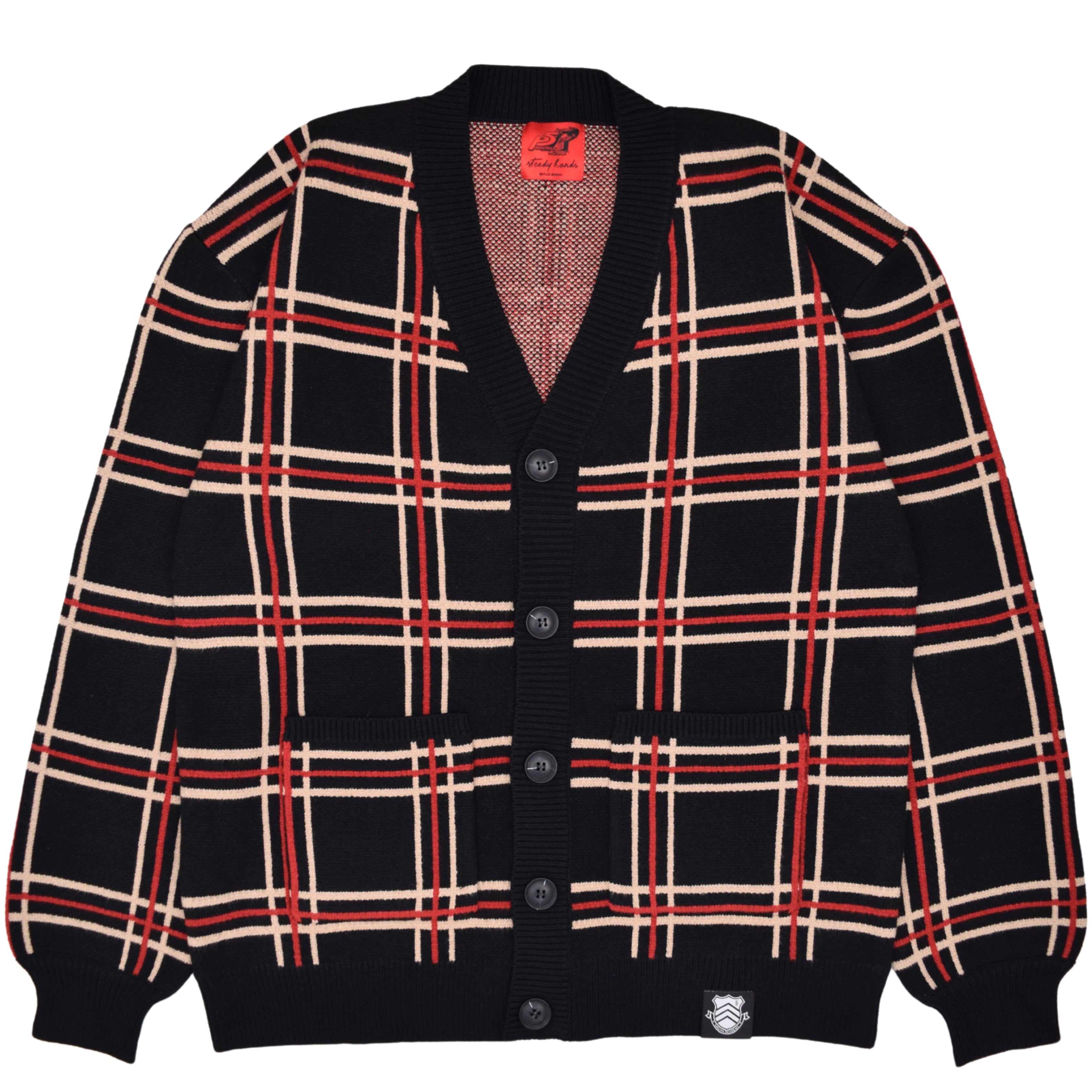 Shujin Academy Plaid Cardigan