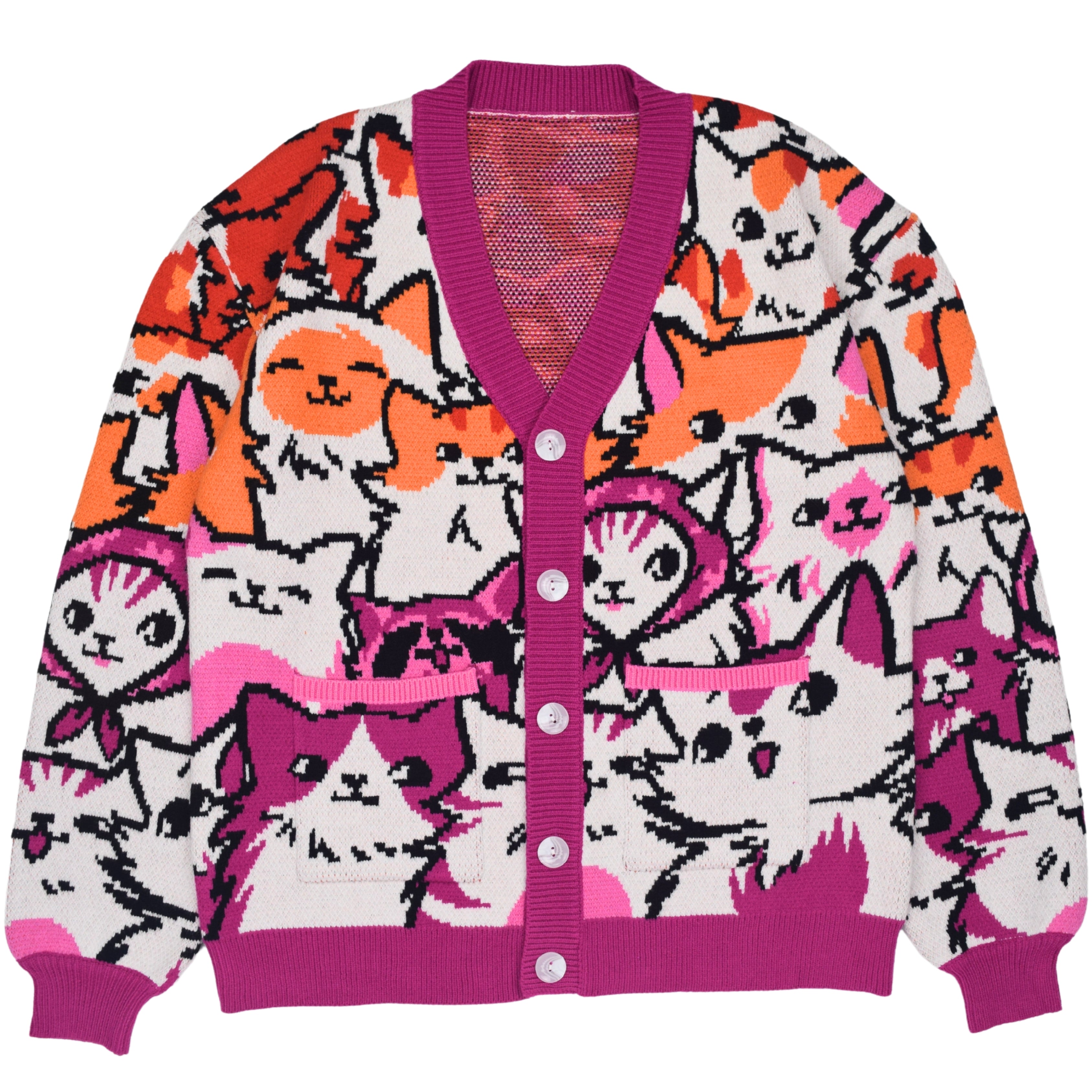 Lesbian Cat Cardigan – Steady Hands