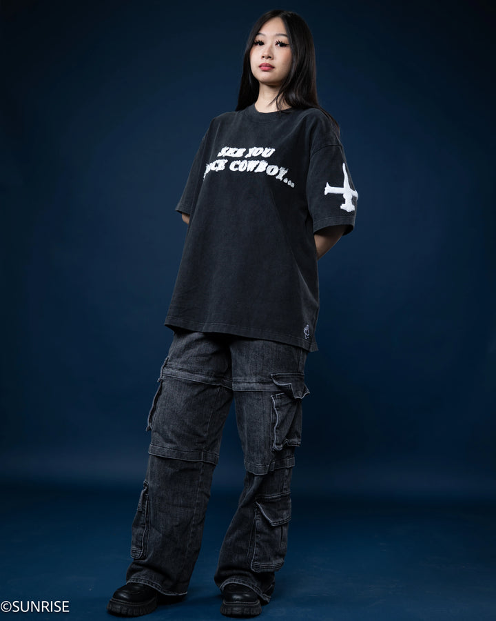 See You Black Tee