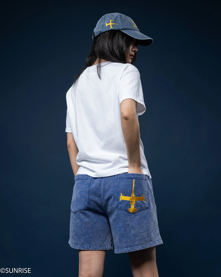 See You Blue Shorts