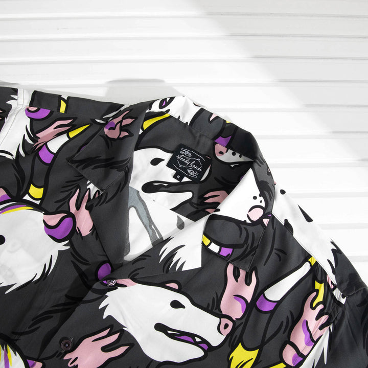 Nonbinary Possum Button Up
