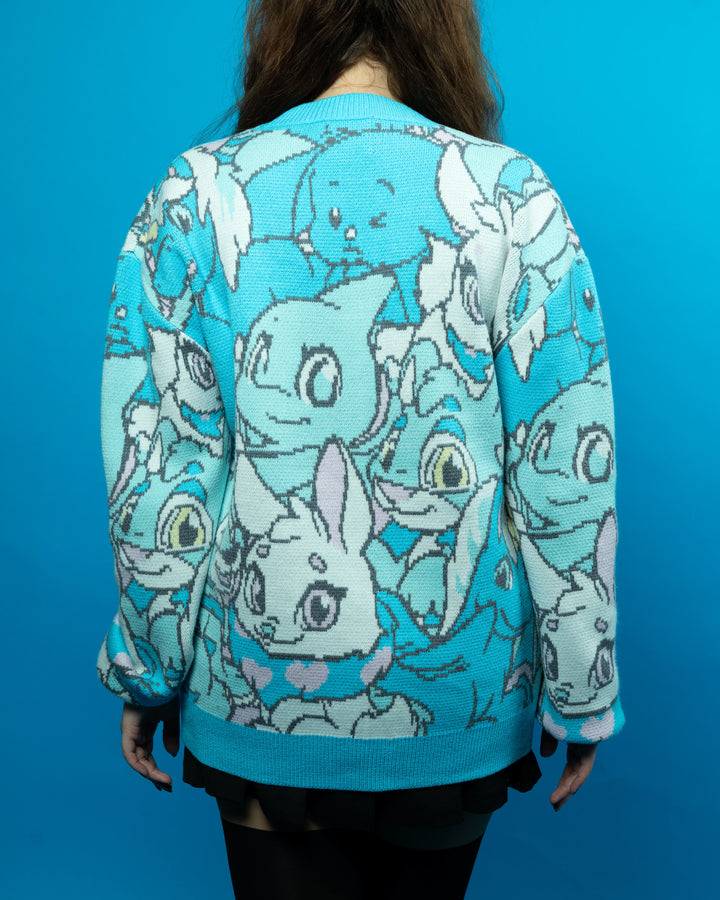 Blue Neopian Cardigan