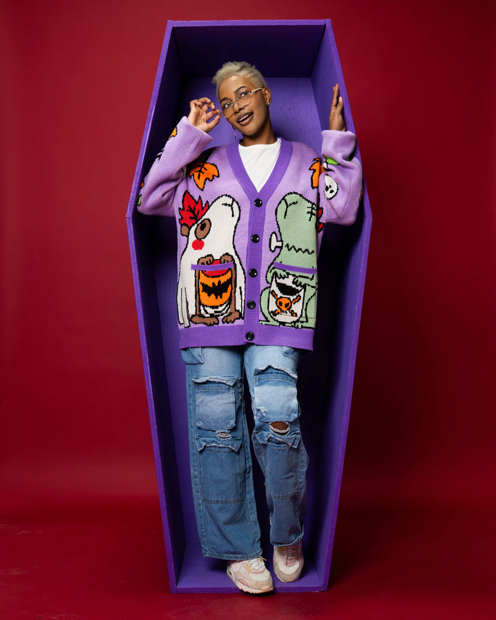 Trick or Treat Cardigan