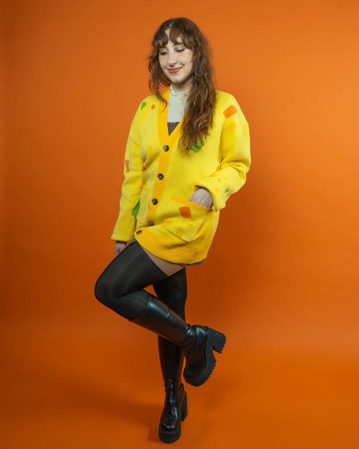 Giant Omelette Cardigan