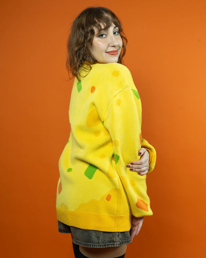 Giant Omelette Cardigan