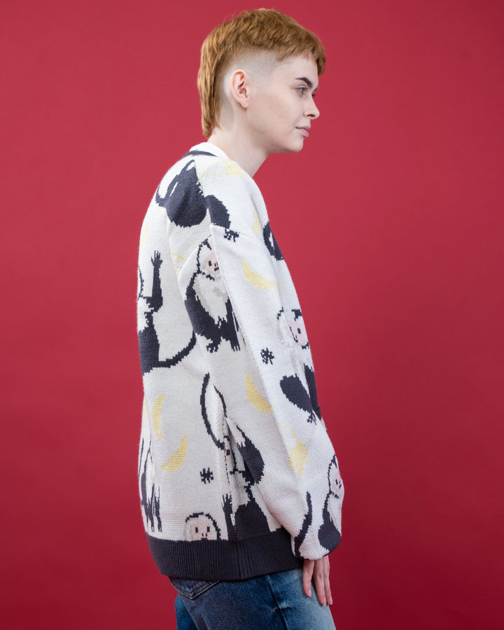 Monkeyin' Around Cardigan