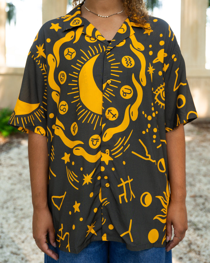 Celestial Button Up