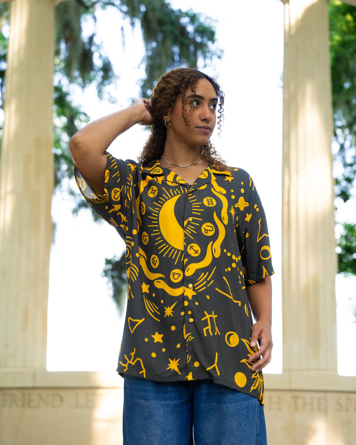 Celestial Button Up