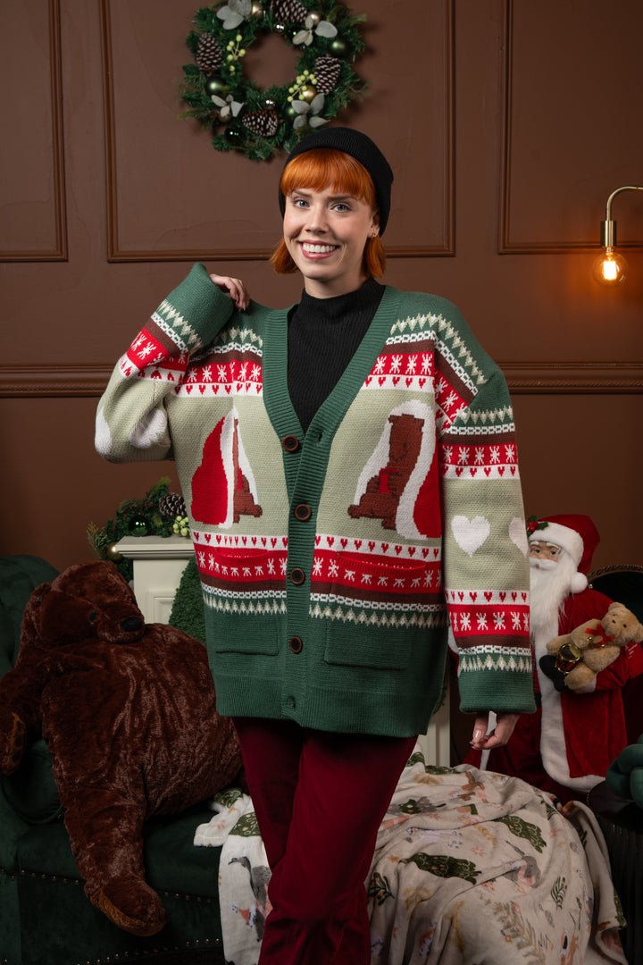 Beary Christmas Cardigan