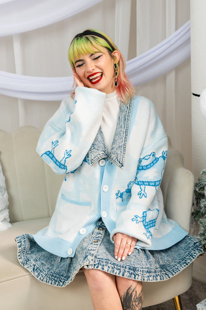 Snow Frangels Cardigan