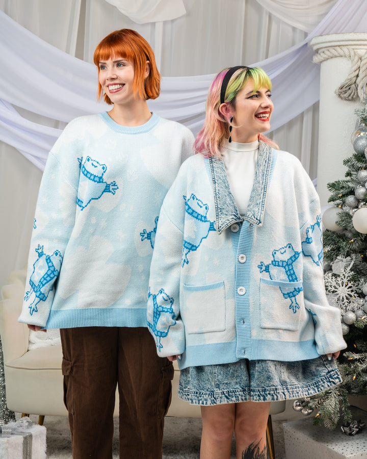 Snow Frangels Cardigan