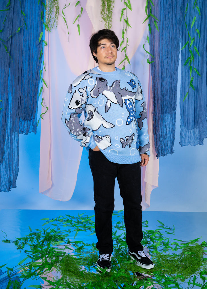 Shark Week Sweater