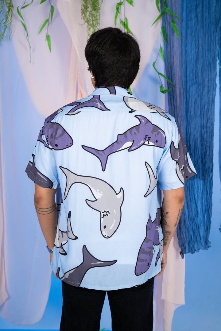 Shark Button Up