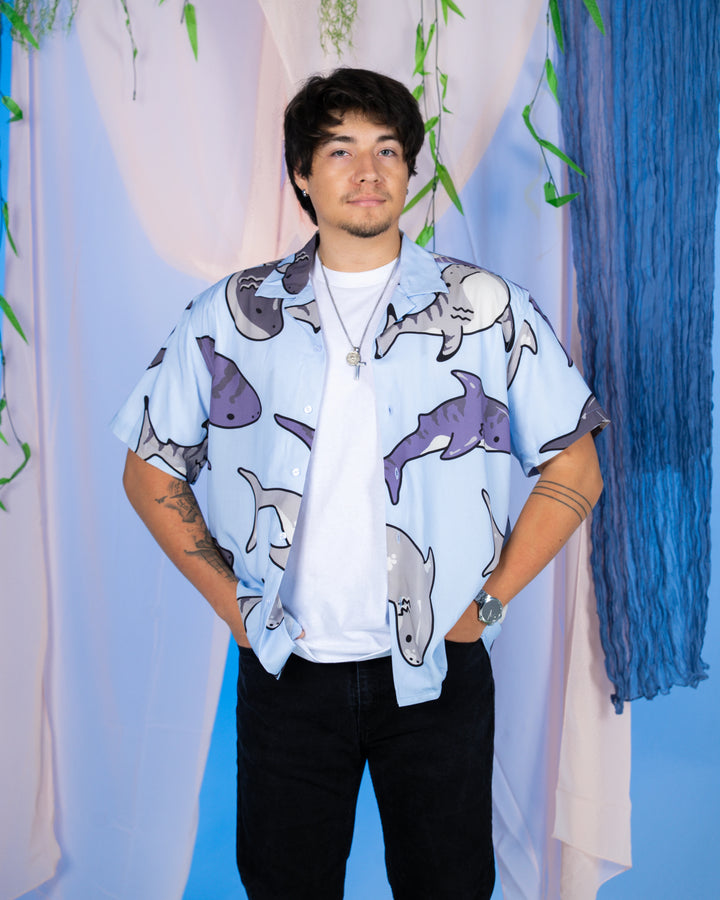 Shark Button Up
