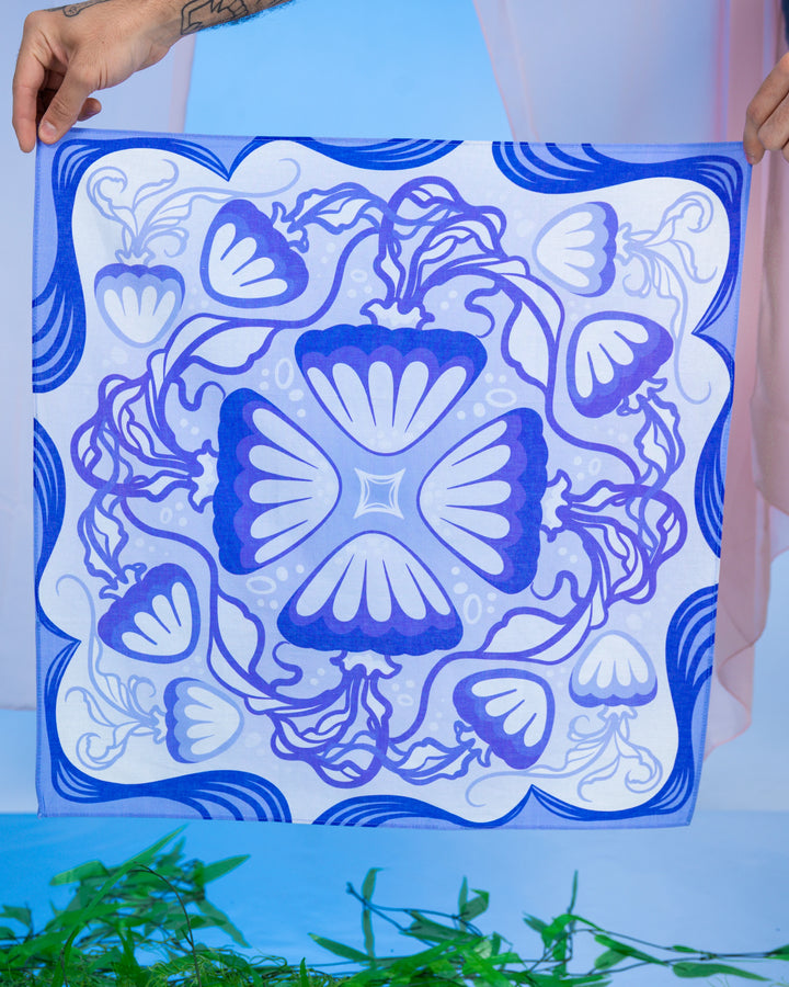 Moon Jellyfish Bandana