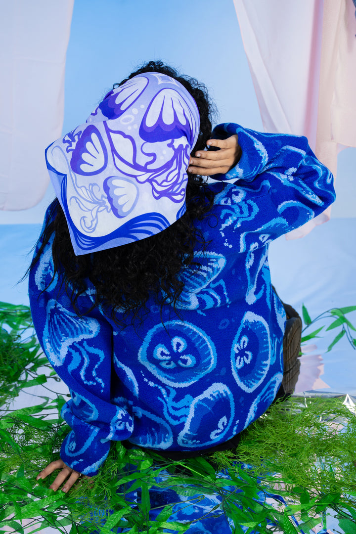 Moon Jellyfish Bandana
