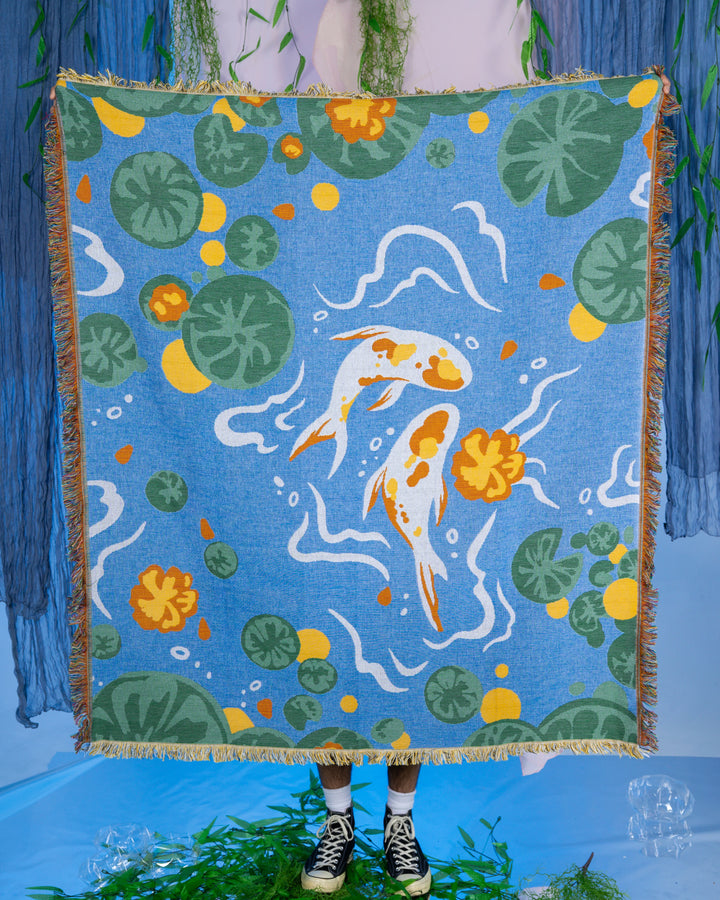 Koi Fish Blanket
