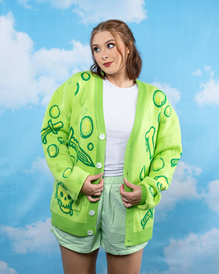 Gelatinous Ooze Cardigan
