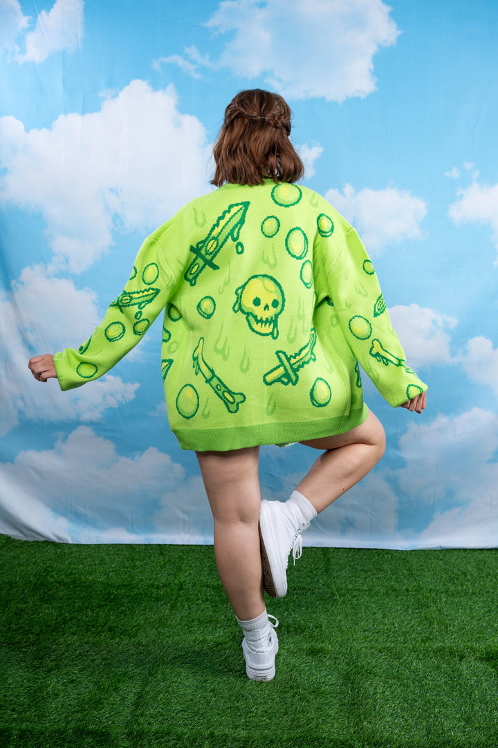 Gelatinous Ooze Cardigan