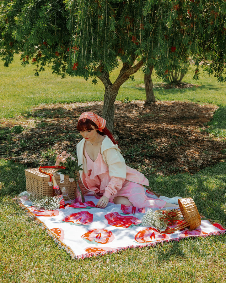 Strawberry With Me Blanket