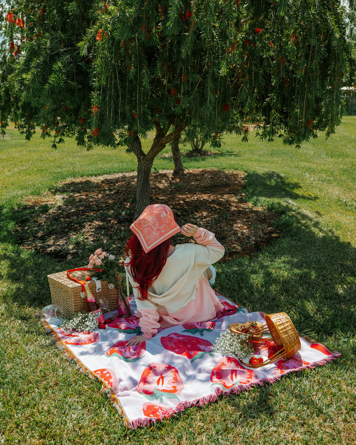 Strawberry With Me Blanket