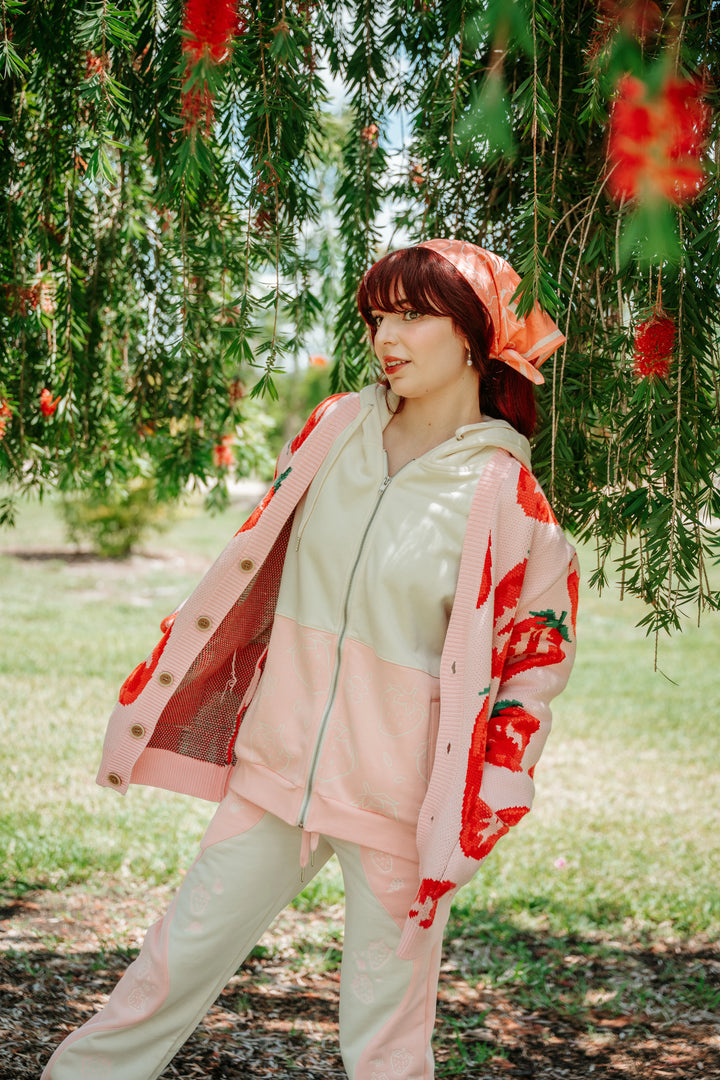 Strawberry With Me Cardigan