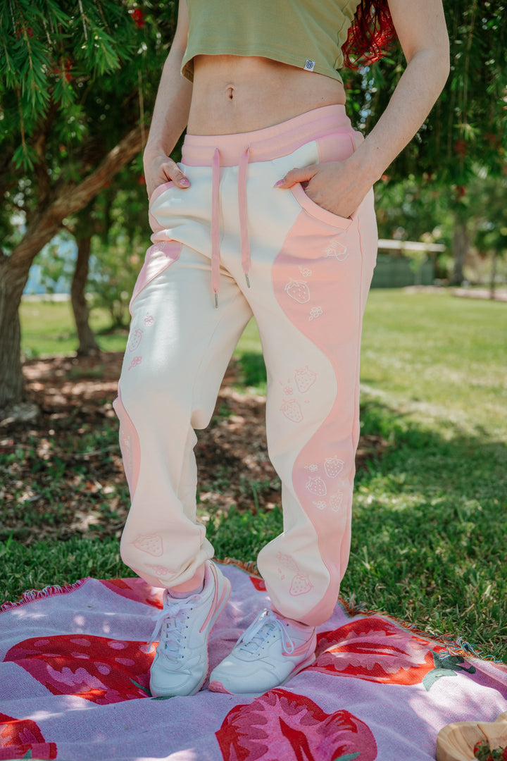 Strawberry Picking Sweat Pants