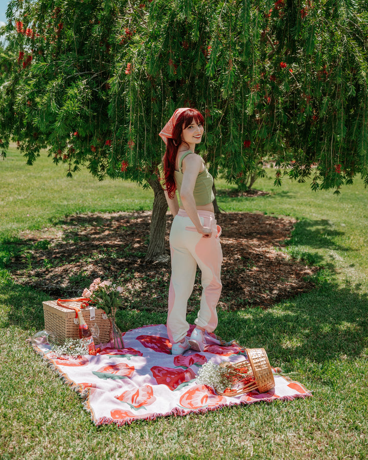Strawberry Picking Sweat Pants