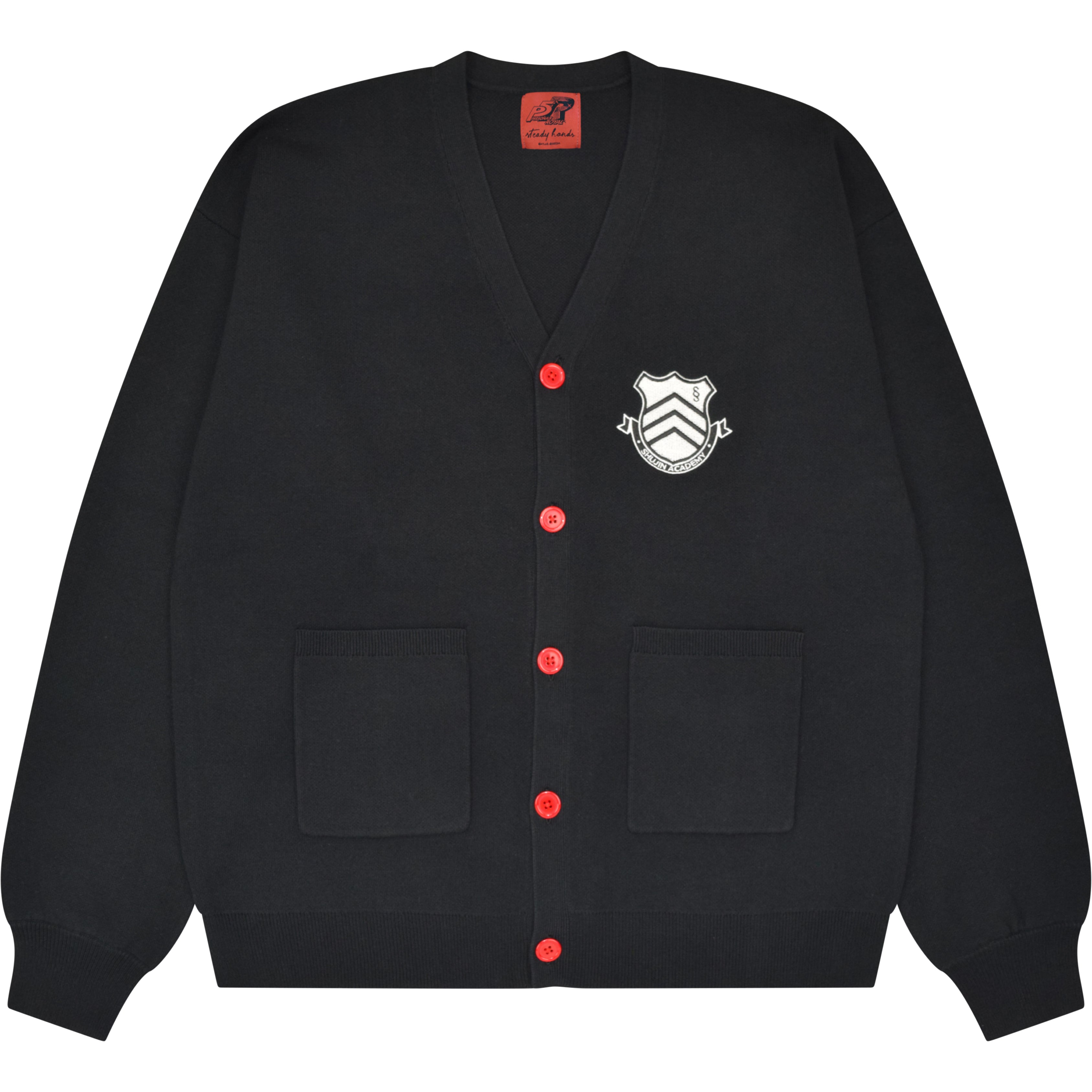 Shujin Academy Logo Cardigan – Steady Hands