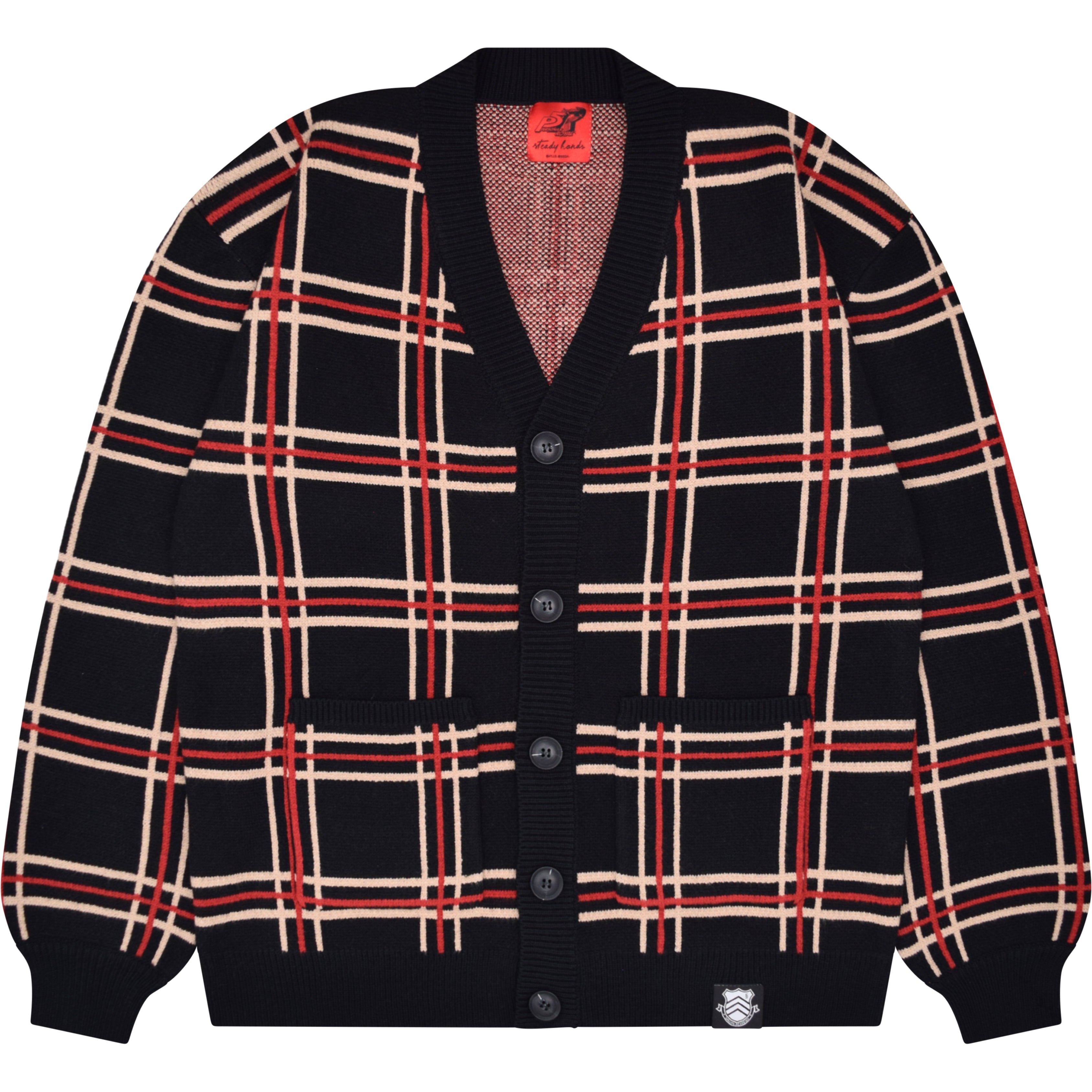Shujin Academy Plaid Cardigan