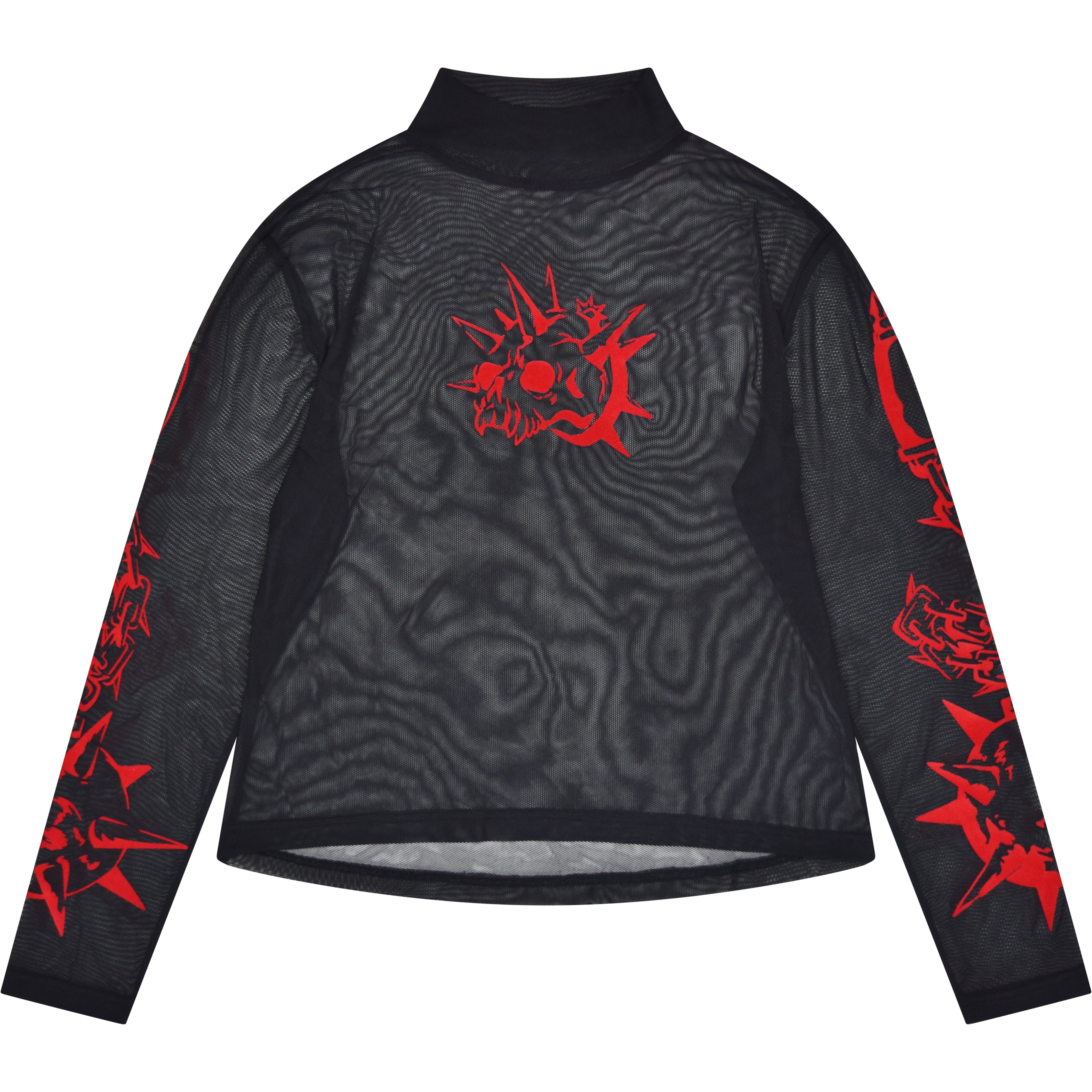 Skull Flail Mesh Top – Steady Hands