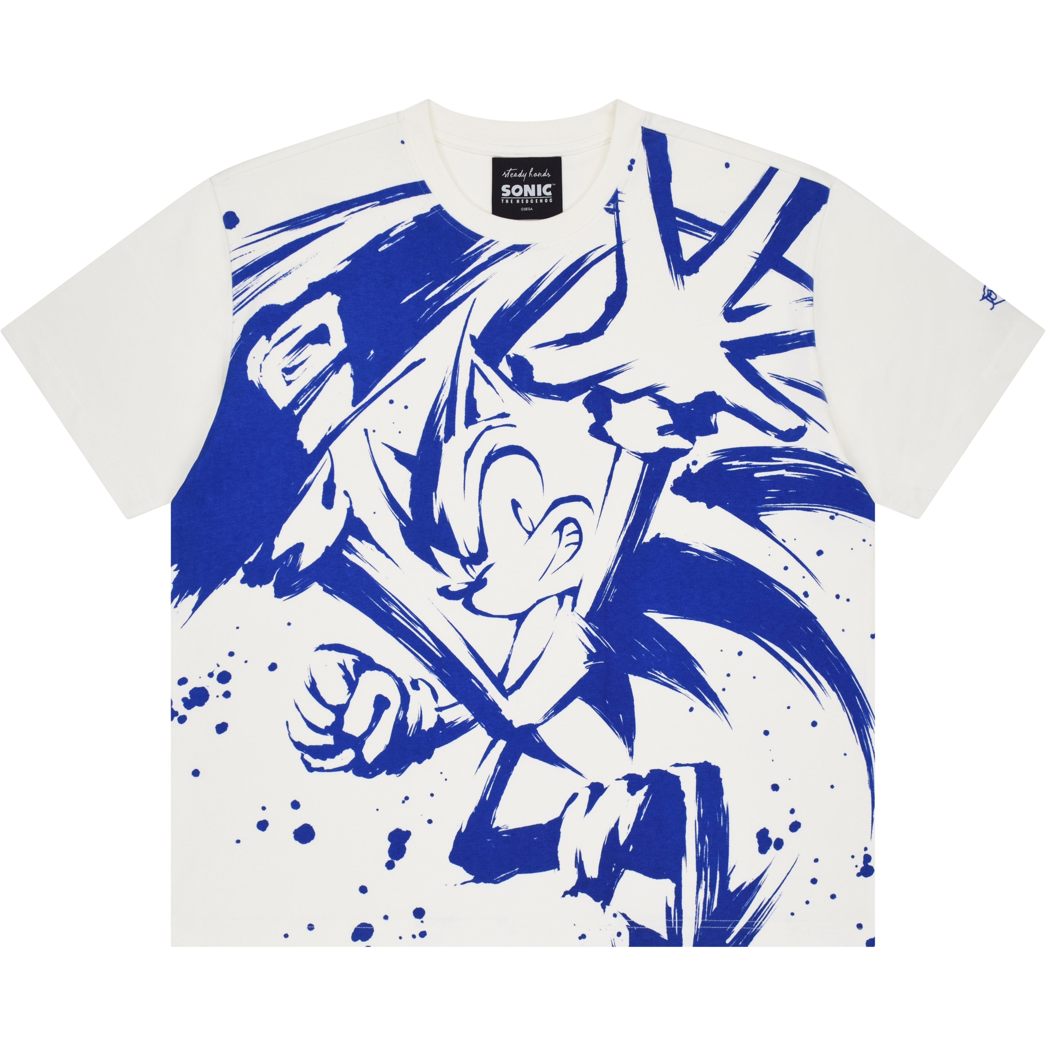 Sonic Front Print Tee – Steady Hands