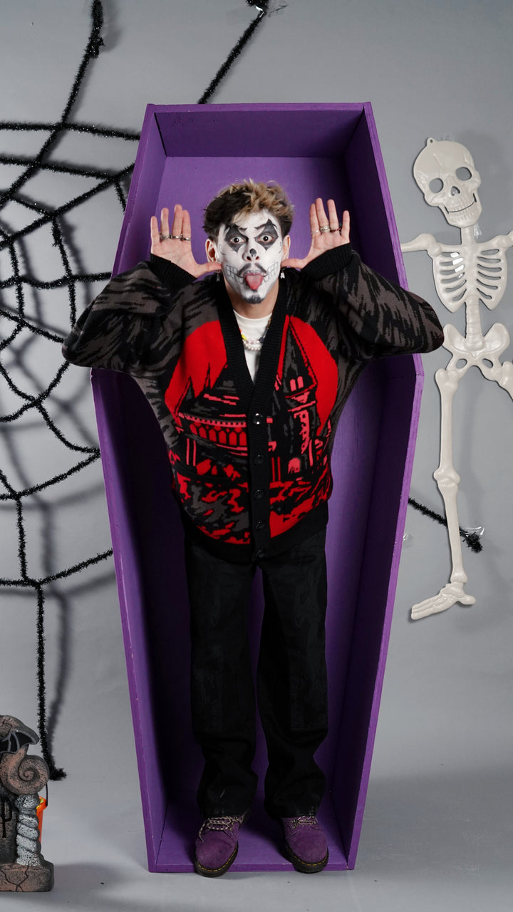 Oh Snap this house is HAUNTED! Cardigan