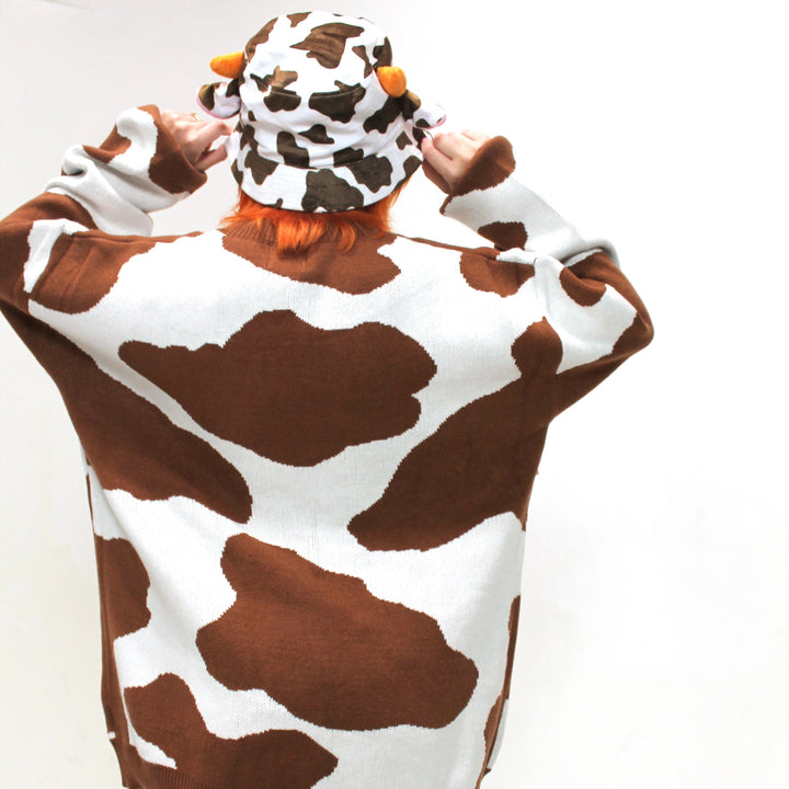 Chocolate Cow Bucket Hat