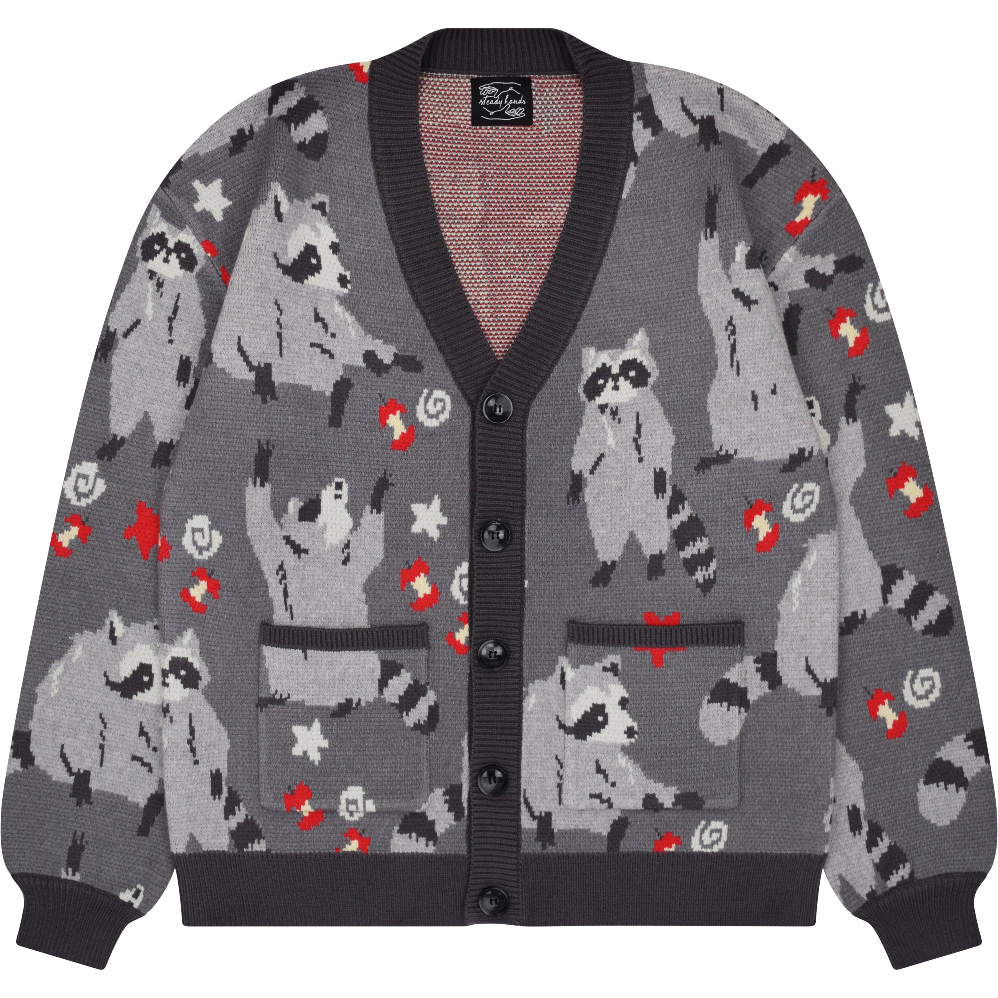 Wren and Cuff Garbage Face Hand-Wired 限定 Trashin' Around Cardigan – Steady Hands